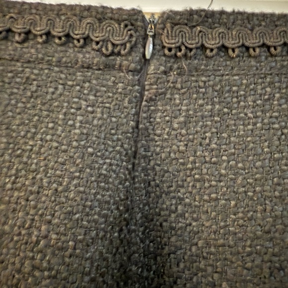 Zara Black Textured A-Line Skirt - Picture 5 of 6